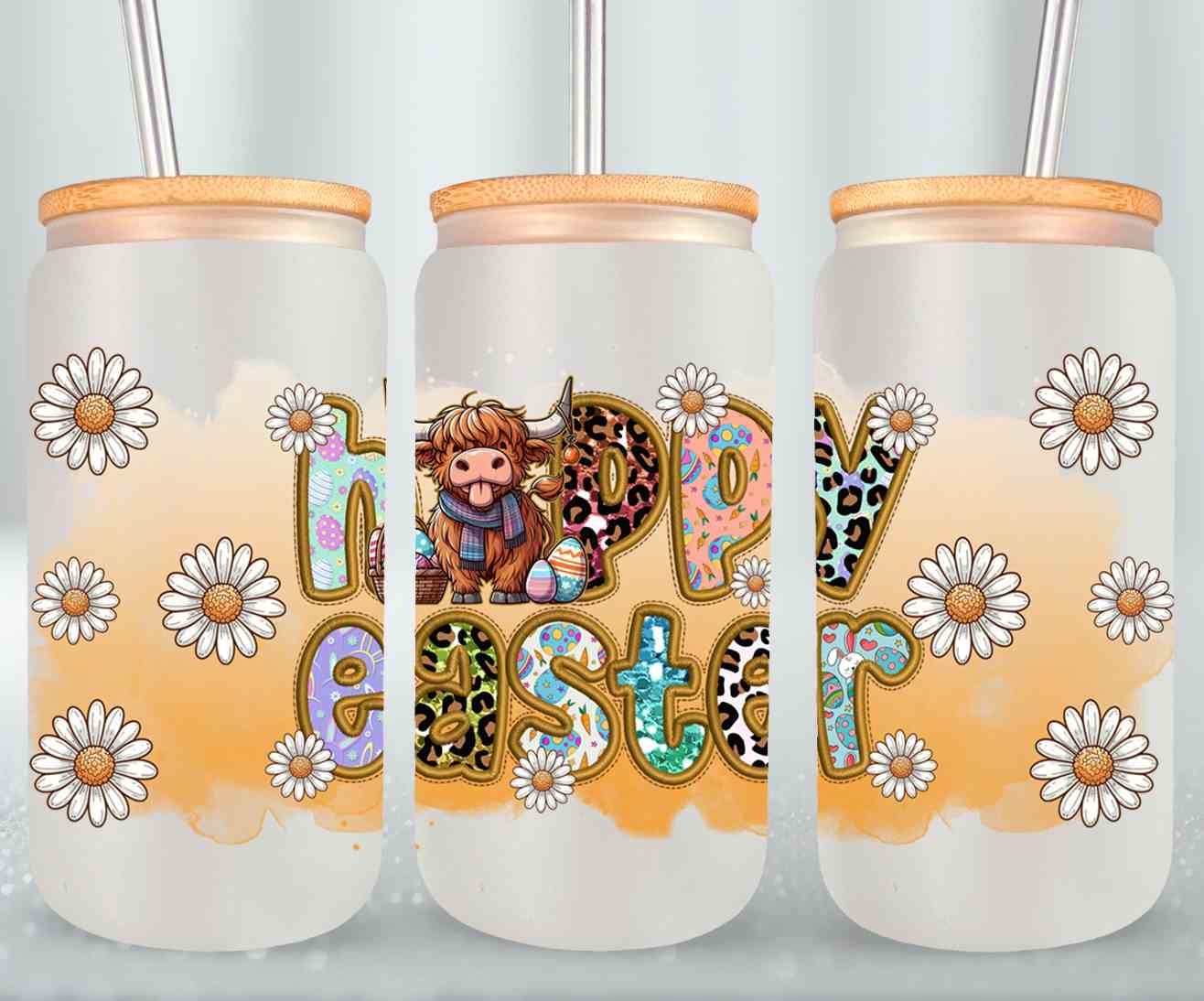 Highland Cow Easter-10396